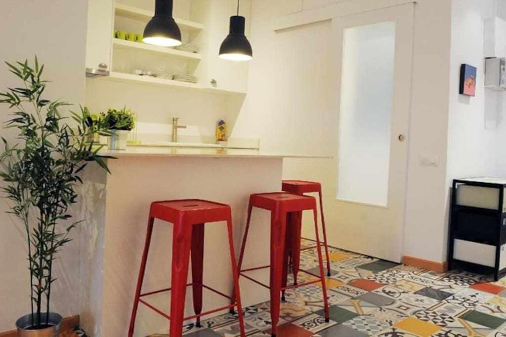 Calm Modern Apartment Barcelona Zewnętrze zdjęcie