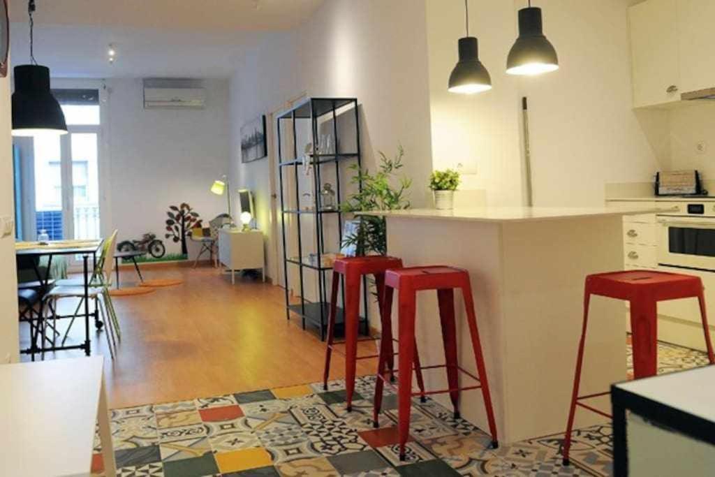 Calm Modern Apartment Barcelona Zewnętrze zdjęcie