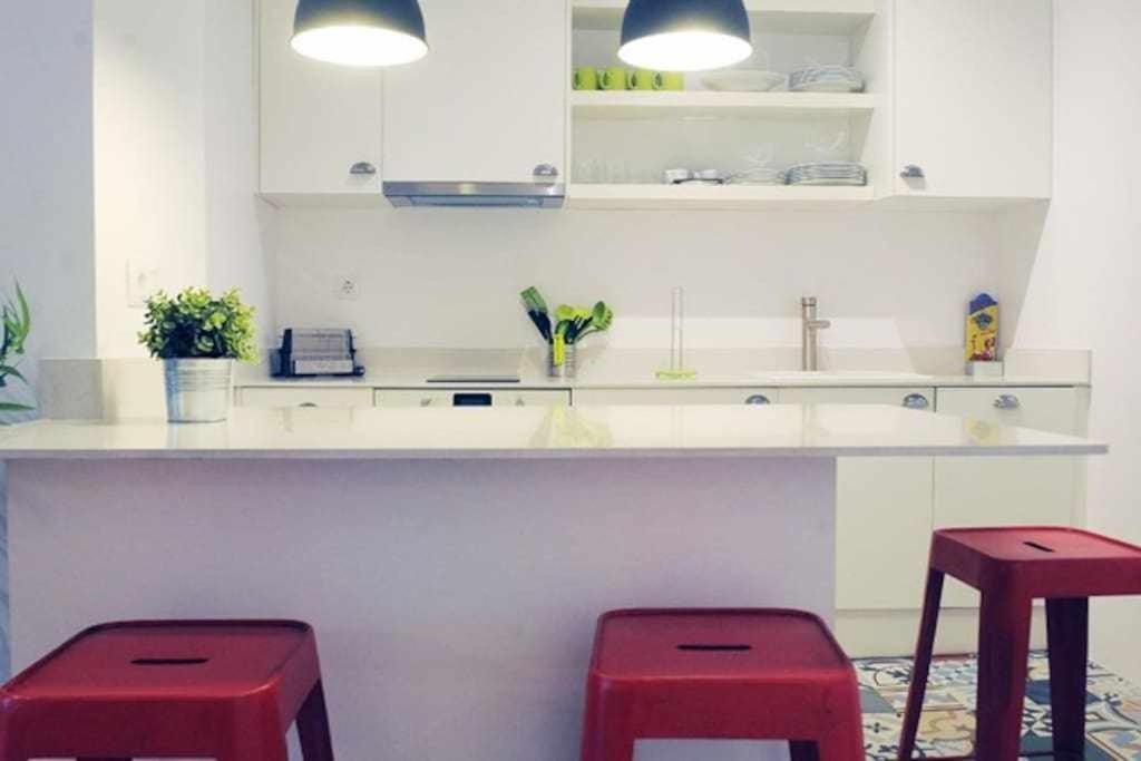 Calm Modern Apartment Barcelona Zewnętrze zdjęcie